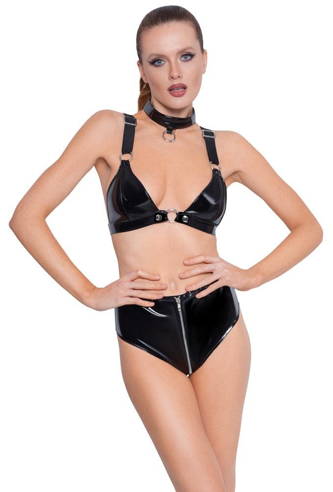 Wide Strap Bra Set