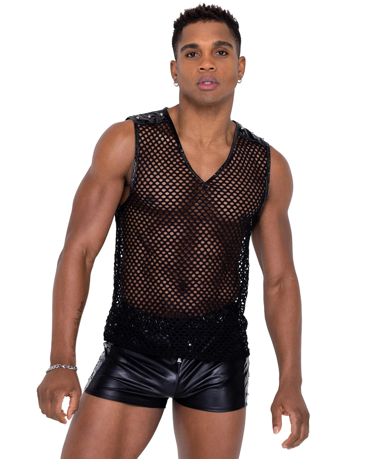 Fishnet Tank Top