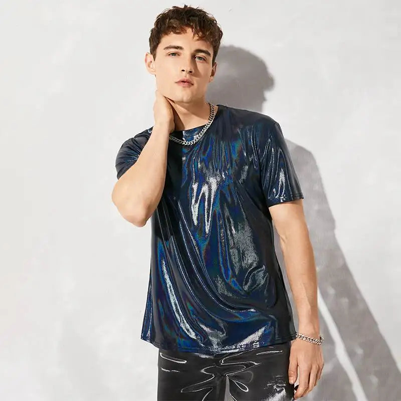Kurzärmliges Partyshirt