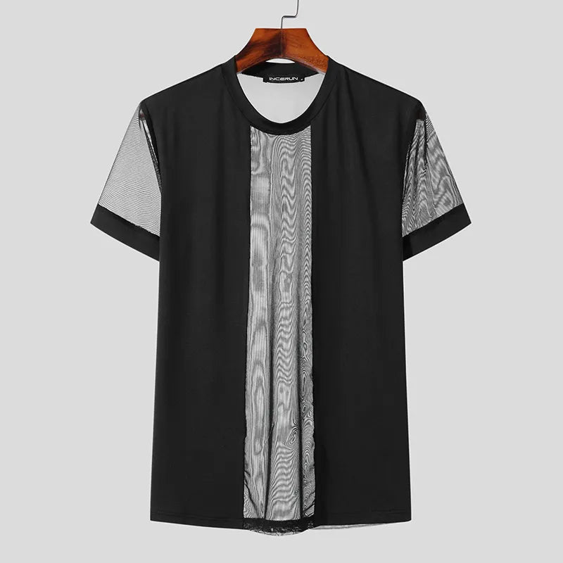 Hemd mit Mesh-Patch