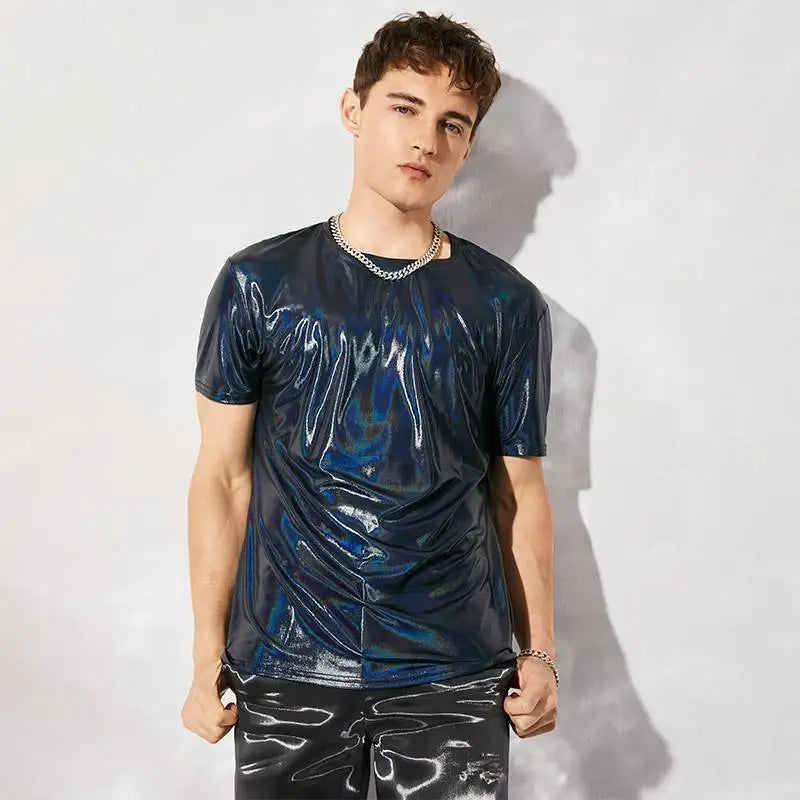 Kurzärmliges Partyshirt