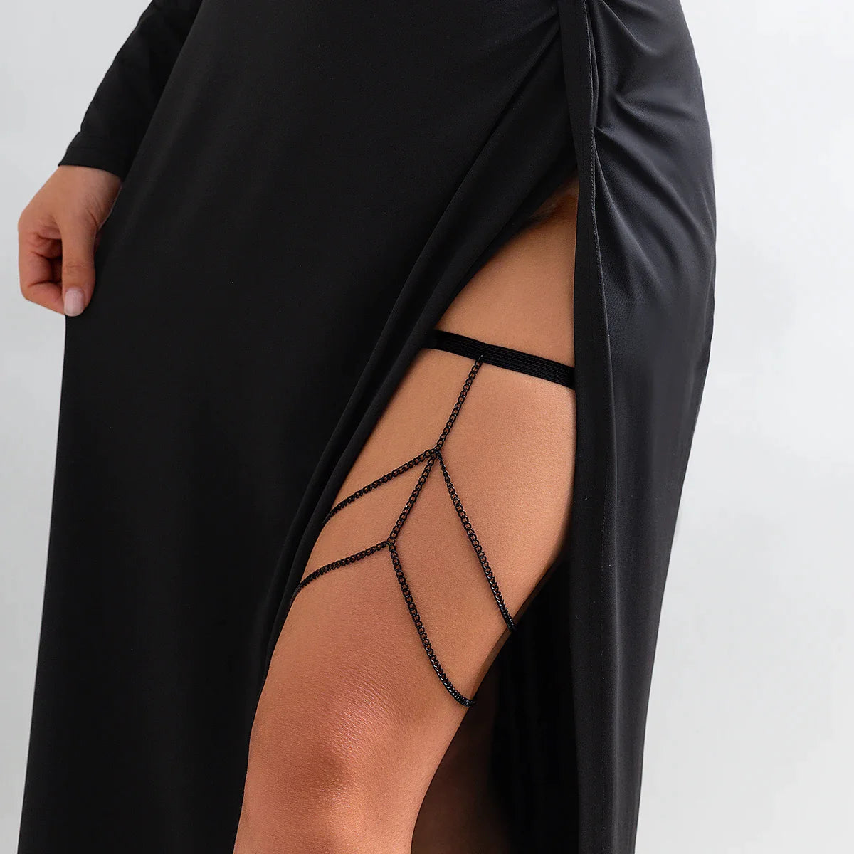 Elastic Band Leg Chain