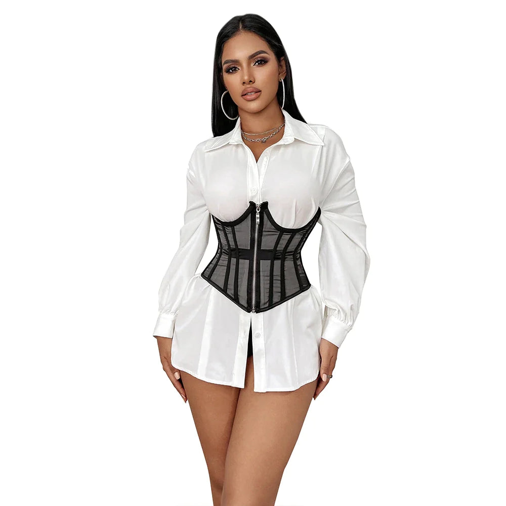 Underbust Zip Corset