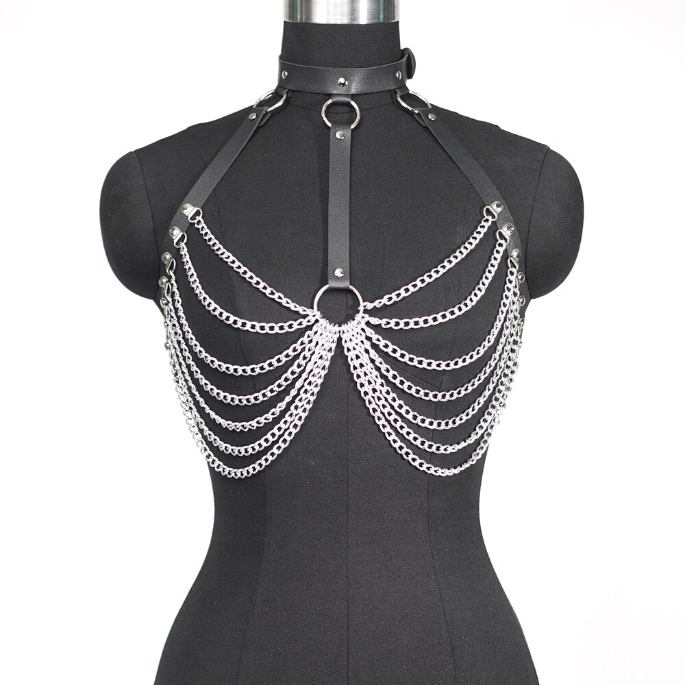 Chain Bra Harness