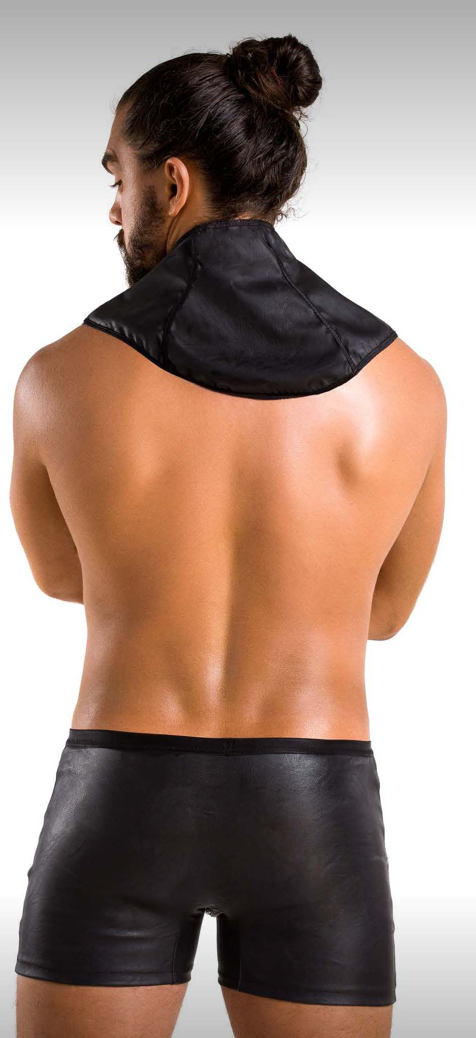 Leather Look Zipper Set